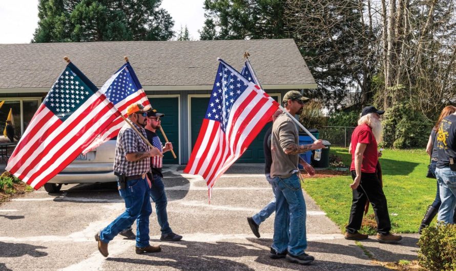 右翼团体计划在俄勒冈州和华盛顿州抗议“封州令”