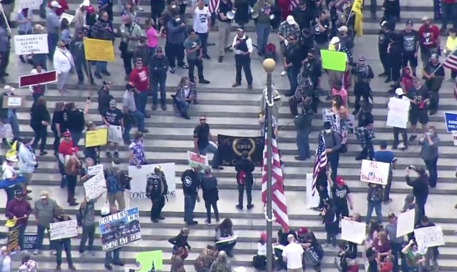 示威正爆发！华盛顿和俄勒冈5月给你自由，你敢要吗？