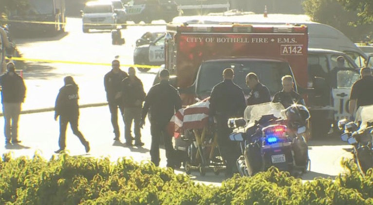 一名警察被打死，一名受重伤抢救！