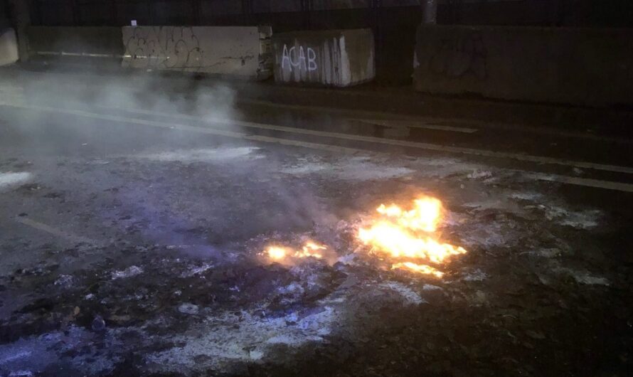 跨年夜，波特兰市中心发生暴动