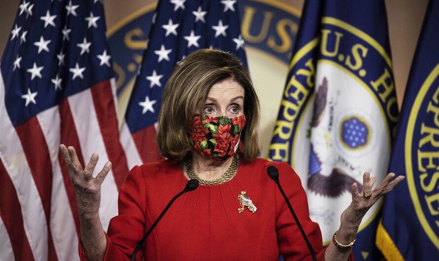 佩洛西勉强胜选美国众议院议长