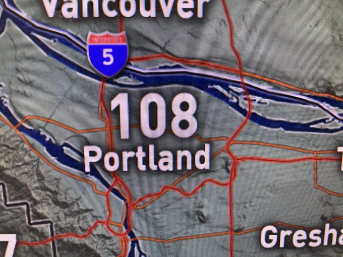 大波特兰地区：“我今天冒烟了，明天别爆表！”