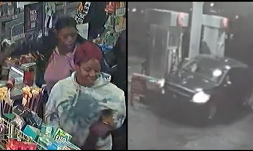 两黑人女性在波特兰加油站多次用车撞人，打人，抢劫