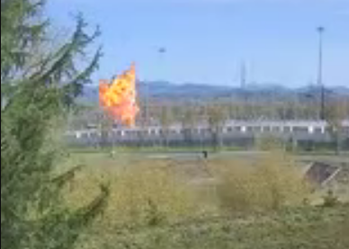 Troutdale变压器起火并爆炸