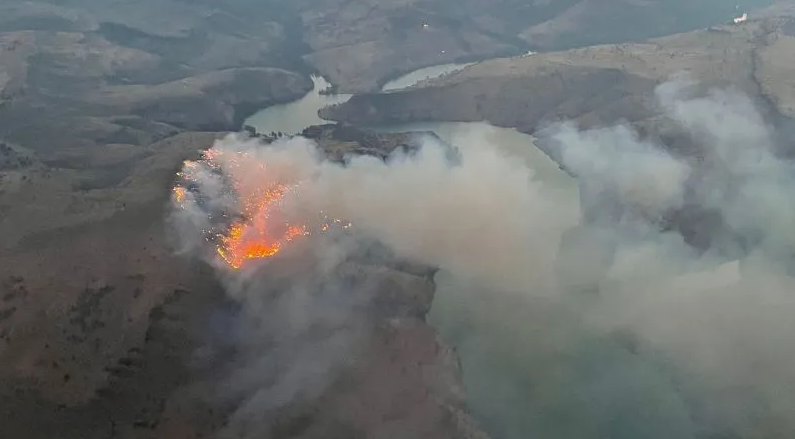 闪电导致俄勒冈州十五处山火！地区发布：立即走！