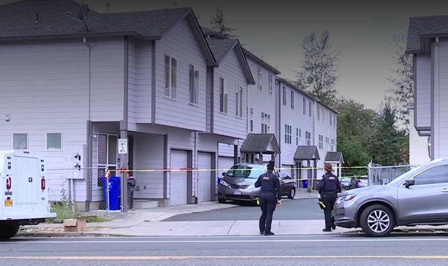 Powell 92街附近一女人被杀，本地电视台在采访