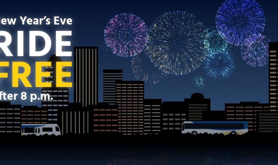 跨年夜，TriMet 提供免费乘车服务！