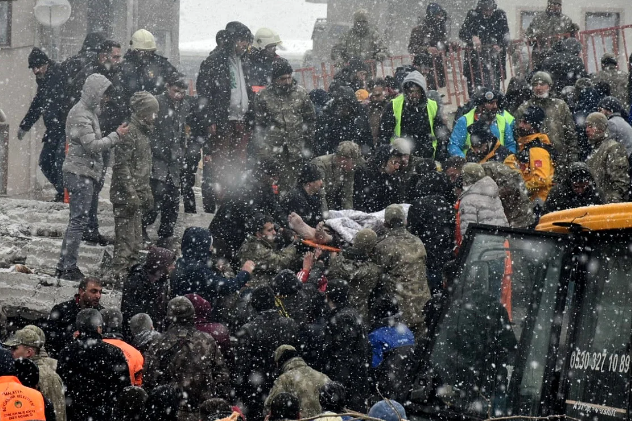 土耳其和叙利亚发生特大地震！人间地狱，大雪纷飞！