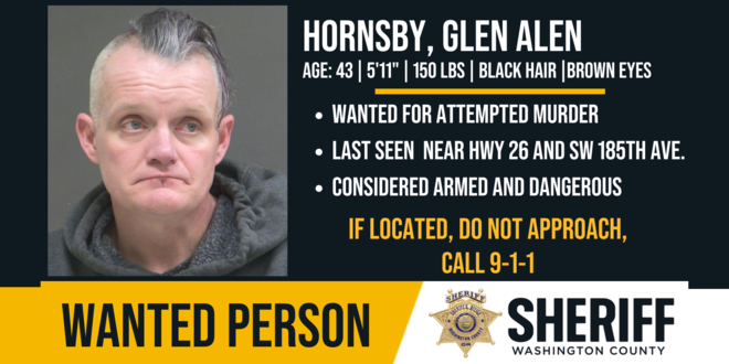 精神病出没，华盛顿县警长室正追捕危险人物！