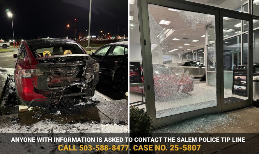 选举办公室遭爆玻璃，特斯拉经销店遭纵火！