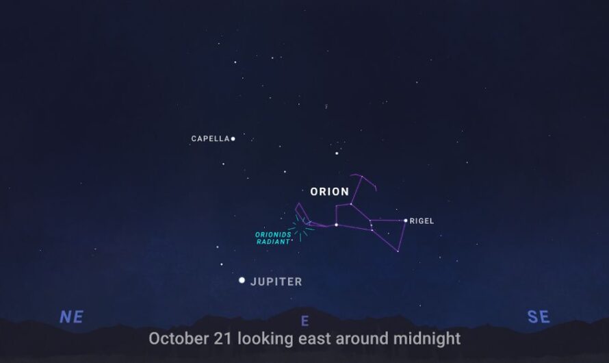 猎户座流星雨下周夜空登场！洛杉矶迎来一年一度“哈雷彗星雨”奇观