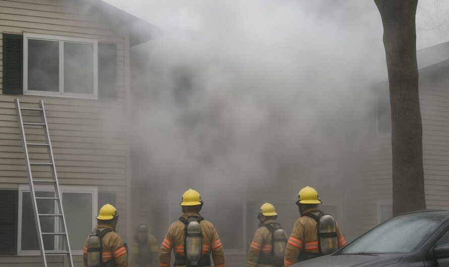 波特兰SE公寓前墙整个被炸飞！神秘“烟花”连环爆，楼上住户绝望跳楼逃生！