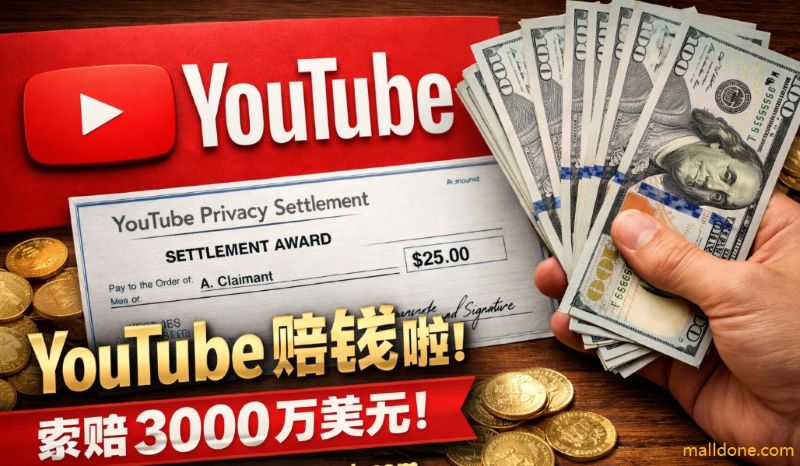 有钱分！YouTube 向儿童赔偿 3000 万美元！