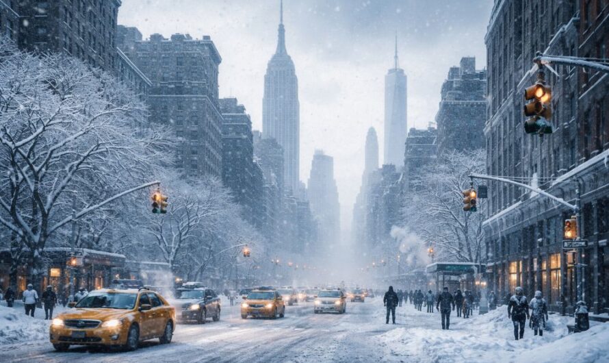 纽约或迎来65年来最长严寒期，至少连续15天冰点以下！